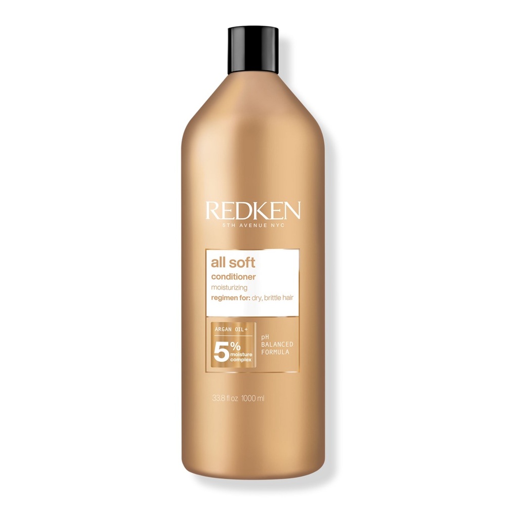 Redken All Soft Conditioner - Gold Bottle